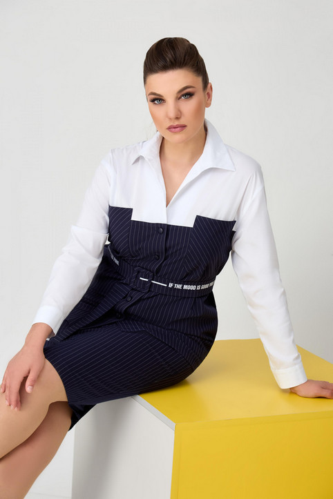 Коллекция одежды для полных девушек белорусского бренда Nadin N осень 2021
