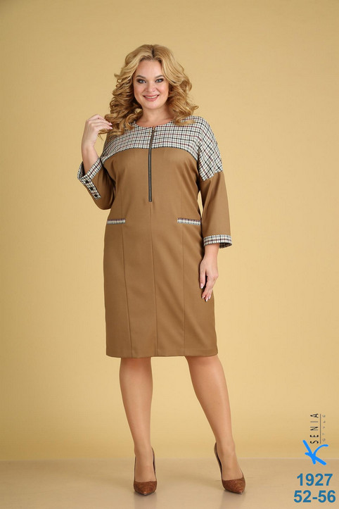 Коллекция женской одежды нестандартных размеров белорусского бренда Ksenia Style осень-зима 2021-22