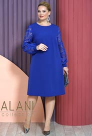 Коллекция женской одежды больших размеров белорусской компании ALANI осень 2021