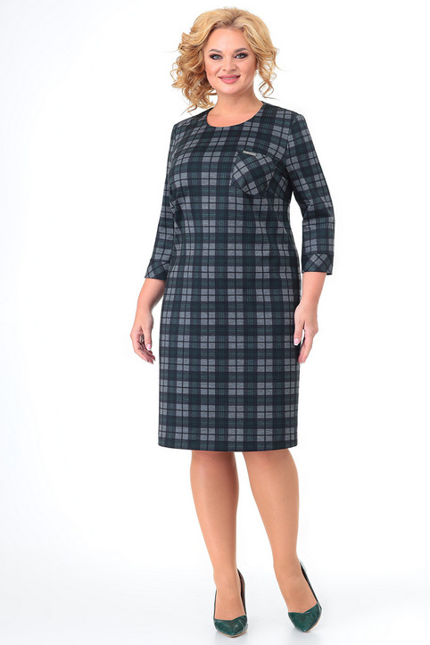 Коллекция женской одежды plus size белорусского бренда ALGRANDA осень 2021