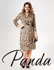Коллекция женской одежды больших размеров белорусского бренда Panda осень-зима 2021