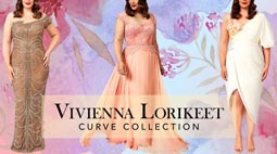 Показ коллекции женской одежды больших размеров австралийского берпнда Vivienna Lorikeet на Мельбурнском фестивале моды весна-лето 2021