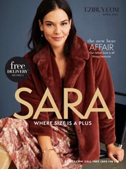 Новозеландский каталог одежды для полных женщин Sara апрель 2021