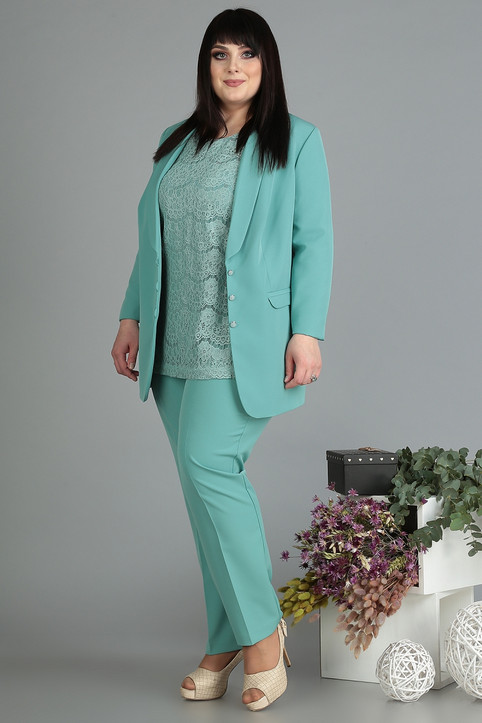 Коллекция женской одежды батальных размеров белорусского бренда Algranda зима 2020-21
