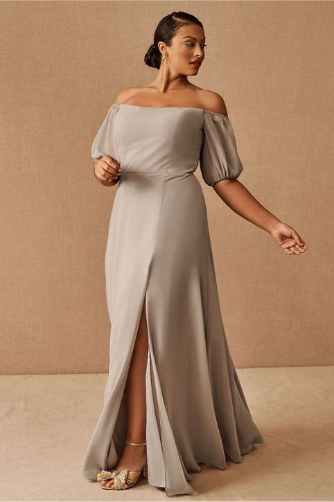 Вечерние платья для полных американского бренда BHLDN 2021