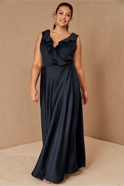 Вечерние платья для полных американского бренда BHLDN 2021