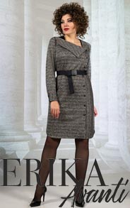 Коолекция одежды для полных девушек белорусского бренда Avanti Erika зима 2020-21
