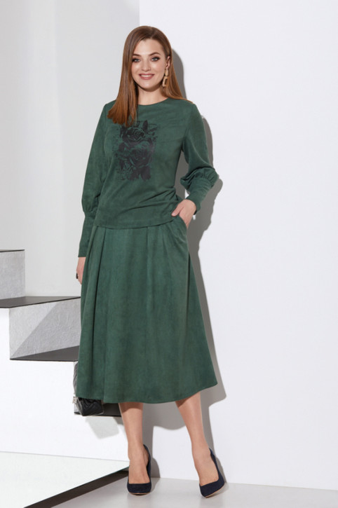 Коллекция одежды для полных девушек белорусской компании Lissana осень-зима 2020-21