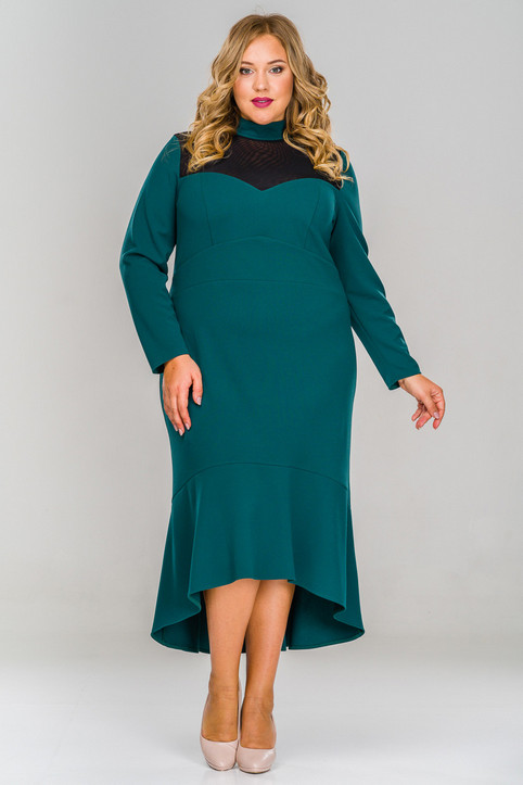 Коллекция платьев для полных женщин российской компании Ла'Тэ осень 2020 