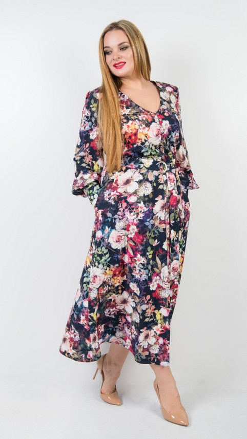 Коллекция женской одежды больших размеров белорусской торговой марки TricoTex Style осень-зима 2020-21