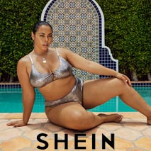 Shein - китайский lookbook купальников и пляжной одежды для полных лето 2020