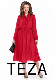 Коллекция одежды для полных девушек белорусского бренда TEZA лето 2020