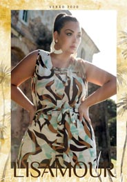 Lisamour - бразилский lookbook женской одежды больших размеров лето 2020