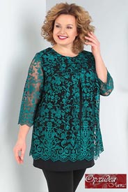 Коллекция женской одежды plus размеров белорусской компании Орхидея Люкс весна 2020