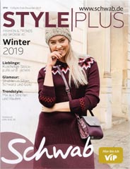 Немецкий каталог женской одежды больших размеров Schwab Style Plus зима 2019-2020