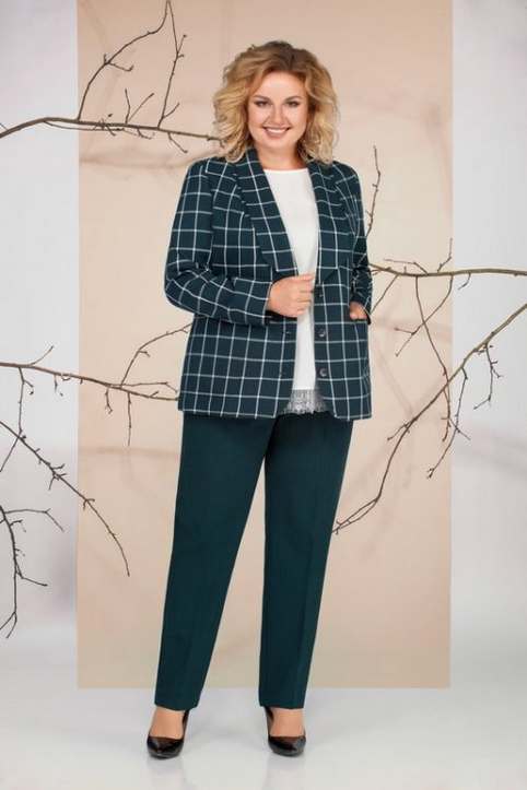 Коллекция одежды для полных женщин белорусского бренда Ivelta Plus осень 2019