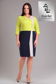 Коллекция женской одежды больших размеров белорусского бренда Lady Style Classic осень 2019