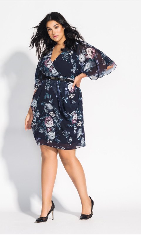 Нарядные платья для полных модниц австралийского бренда City Chic лето 2019