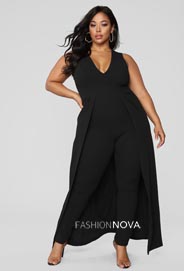Комбинезоны для полных девушек американского бренда Fashion Nova лето 2019
