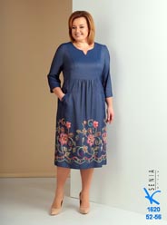 Коллекция женской одежды больших размеров белорусского бренда Ksenia Style весна-лето 2019