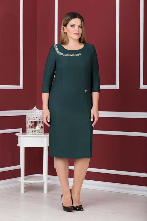 Коллекция женской одежды больших размеров белорусской компании Nadin N осень-зима 2018-2019