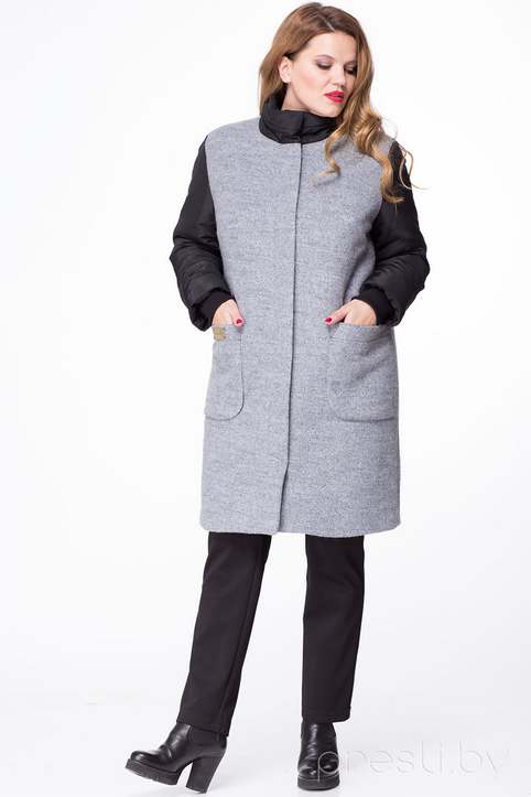 Пальто для полных девушек и женщин белорусских производителей осень-зима 2018-2019