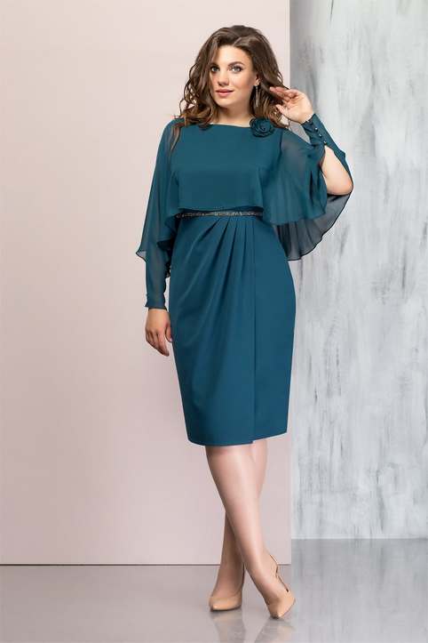Коллекция женской одежды больших размеров белорусской фирмы ELady осень 2018