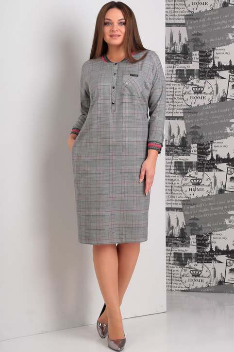 Коллекция женской одежды больших размеров белорусской компании JURIMEX осень-зима 2018-19
