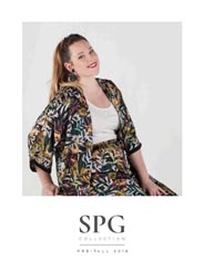 Каталог женской одежды больших размеров испанского бренда SPG Jenuan осень 2018