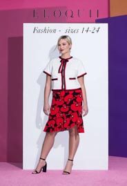 Eloquii - американские лукбуки женской одежды больших размеров весна 2018