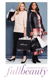 Lookbook женской одежды больших размеров американского бренда Fullbeauty осень 2017