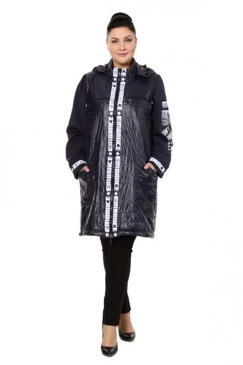 Модные пальто и полупальто для полных женщин российского бренда NATURA осень-зима 2017-2018