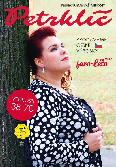 Чешский каталог женской одежды больших размеров Petrklíč, весна-лето 2017