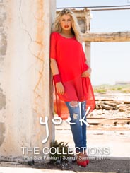 Голландский каталог женской одежды больших размеров Yoek, весна-лето 2017