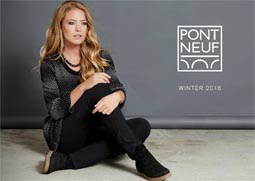 Лукбуки женской одежды больших размеров датского бренда Pont Neuf, осень-зима 2016-2017