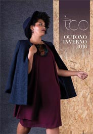 Каталог женской одежды больших размеров португальского бренда TCO. Осень-зима 2016-2017