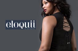Платья для полных девушек и женщин американского бренда ELOQUII, осень-зима 2016-2017 