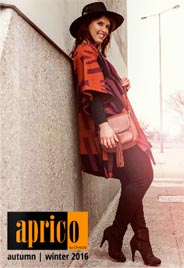 Каталог одежды для полных девушек Aprico немецкого бренда Chalou, осень-зима 2016-2017