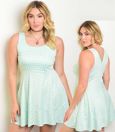Нарядные летние платья для полных девушек 2016 американского бренда Casual Plus