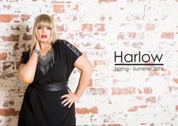 Lookbook одежды для полных модниц австралийского бренда Harlow. Весна-лето 2016