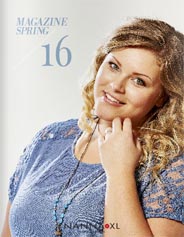 Датский журнал-каталог женской одежды больших размеров Nanna. Весна 2016