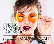 Лукбуки женской одежды больших размеров итальянского бренда Marina Rinaldi. Весна-лето 2016