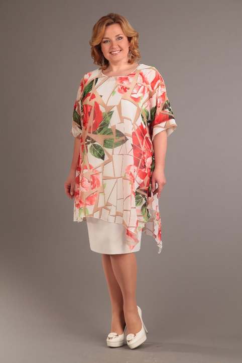 Коллекция женской одежды больших размеров белорусской фирмы Djerza весна-лето 2016