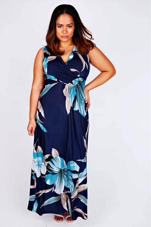 Plus Size Long Sundresses by British Brand Yours, Summer 2016 | Plus ...