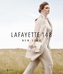 Lookbook женской одежды больших размеров американского бренда Lafayette 148 New York. Осень-зима 2015-2016
