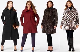 Модные пальто для полных женщин. Весна 2016