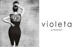 Лукубуки одежды для полных девушек Violeta испанского бренда Mango. Весна-лето 2015