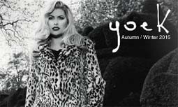 Лукбуки женской одежды больших размеров голландского бренда Yoek. Осень-зима 2015-2016