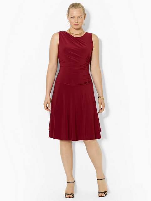 Коллекция платьев для полных женщин американского модельера Ralph Lauren. Осень-зима 2013-2014