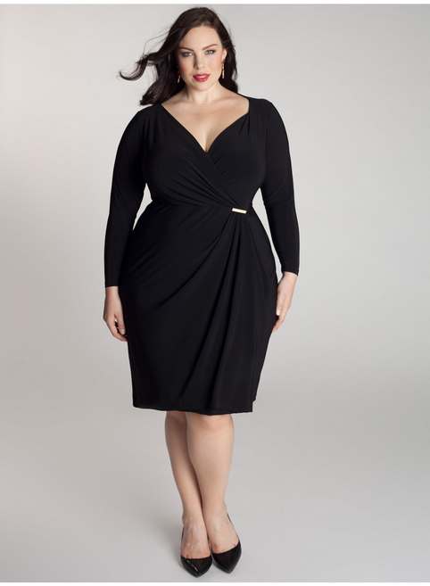 Платья для полных женщин американского бренда IGIGI. Весна 2014
